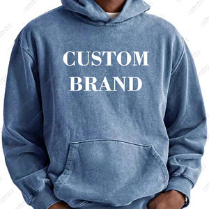 OEM de alta calidad logotipo personalizado estampado bordado 100% algodón lavado con ácido piedra lavada Vintage de gran tamaño impermeable a prueba de viento - Product Image 5