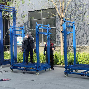 <span class=keywords><strong>Platform</strong></span> Lift Perancah Listrik Lipat 2M 6M 12M Lift Perancah Listrik Otomatis Lipat Bergerak dengan Roda - Product Image 4