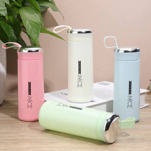 Wholesale Cute 300ml Summer Portable Kids Reusable Travel Drinking <b>Cup</b> <b>Plastic</b> Water Bottles with Straw - Product Image 4