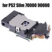 Tête laser de remplacement PVR-802W pour PS2 Slim 70000 90000, communication filaire, lecteur optique, pièces de rechange, accessoires de jeu