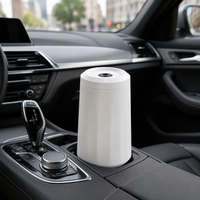 Diffuseur d'arômes sans eau rechargeable par USB en plastique, 35 ml, ultrasonique, silencieux, huile parfumée pour la maison et la voiture, OEM disponible