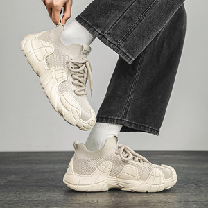 Zapatillas de deporte de malla para hombre, zapatos deportivos ligeros y transpirables de verano, zapatillas de deporte informales a la moda - Product Image 2