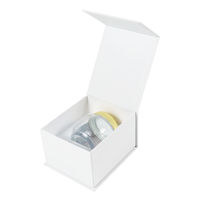 Carton d'emballage unique de luxe biodégradable de marque privée pour masque facial de soin de la peau magnétique boîte de papier cosmétique avec insert eva
