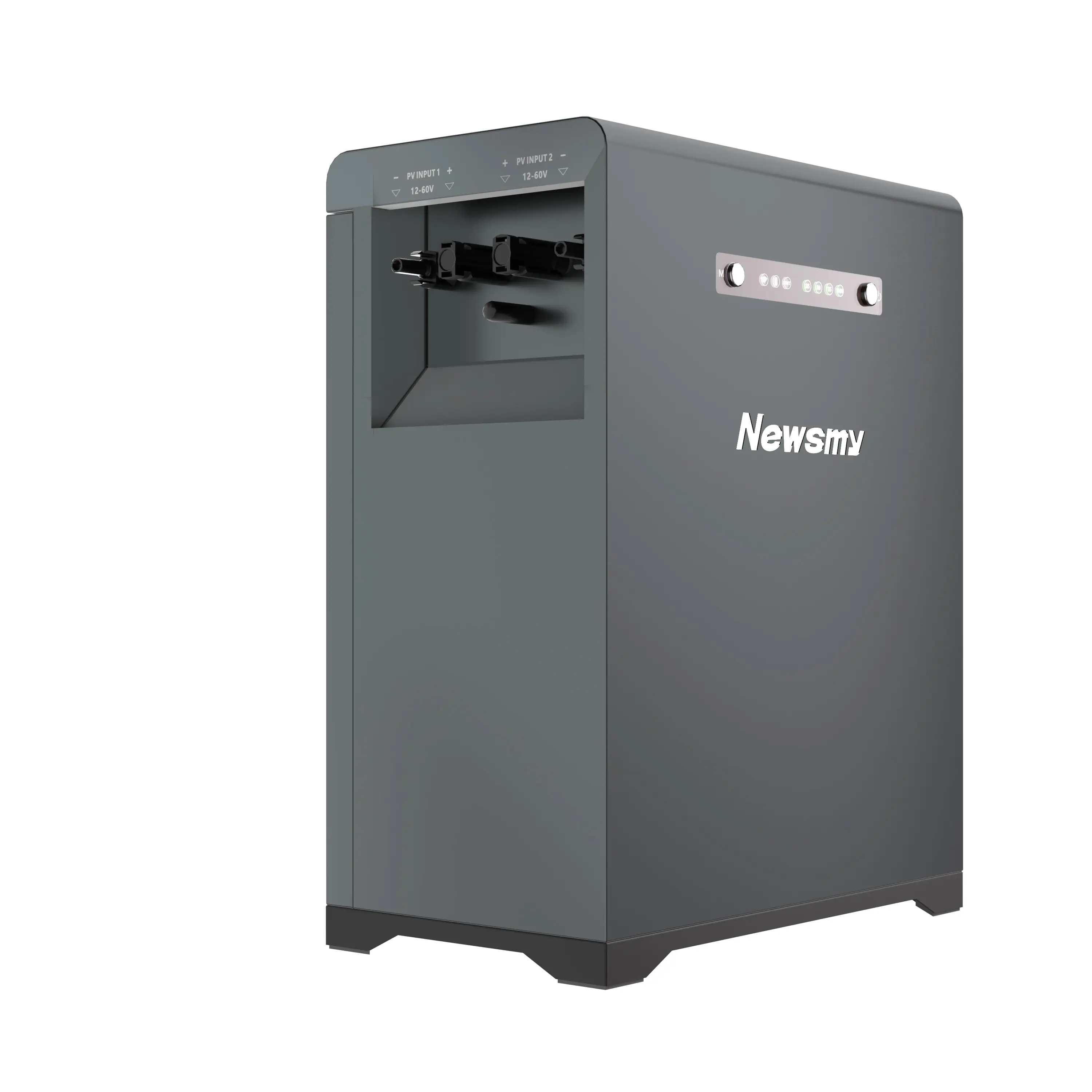 Newsmy ติดตั้งฟรี1500W ขยาย2016Wh ได้แบตเตอรี่ Lfp ควบคุมแอป IP65ระเบียงระบบจัดเก็บพลังงาน