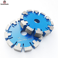 바닥 난방 하드 콘크리트 125 홈 가공 용 다이아몬드 턱 점 톱날 * 17*22.23mm 레이저 125mm 5 인치