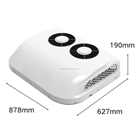 Aire Acondicionado de Techo DC12V/24V para Camiones, Autocaravanas y Cabinas Dormitorio