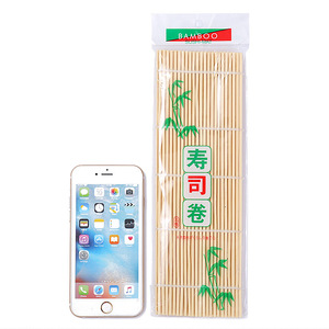Esterilla de bambú rectangular para sushi, solo lavar a mano, para preparar sushi - Product Image 4