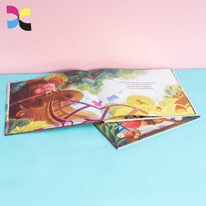 주문형 책 하드 커버 어린이 보드 책 인쇄 서비스 하드 커버 어린이 어린이 이야기 골판지 책 인쇄 - Product Image 2