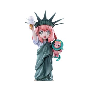 Espion jouer Mimo fait à la main Anime PVC Figure Statue de la liberté mignon jolie fille modèle pour ornement de bureau - Product Image 1