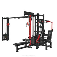 Offre Spéciale unisexe 5 Station équipement de gymnastique à domicile polyvalent multi-fonction force Fitness outil d'entraînement Mutli fonction Station