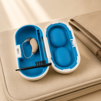 Aide auditive intra-auriculaire avec amplification sonore et tube auriculaire pour un soutien auditif quotidien