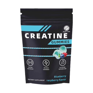 Créatine monohydratée halal, bonbons gélifiés, prise de poids pour adultes, croissance musculaire, protéines, compléments alimentaires à base de plantes, sans sucre, sans gluten - Product Image 1