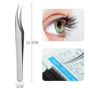 Pince à cils en acier inoxydable de marque privée pour filles populaires Pointe pointue Volume Extension de cils <span class=keywords><strong>Twizzler</strong></span> à faible quantité minimale de commande - Product Image 6