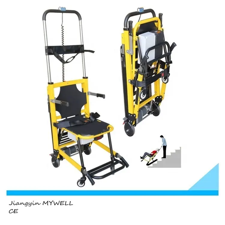 M-ESC001 ambulans katlanır merdiven tırmanma kurtarma tekerlekli sandalye sedye