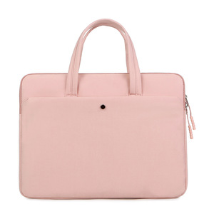 15.6 אינץ עסקים נשי מסמך נייד Tote Daypack ורוד צבע נשים שקיות שקיות ניידים - Product Image 1