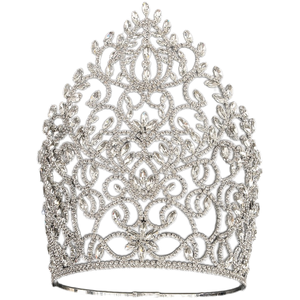<span class=keywords><strong>Couronne</strong></span> <span class=keywords><strong>de</strong></span> reine en <span class=keywords><strong>cuivre</strong></span> avec bande incurvée <span class=keywords><strong>de</strong></span> 20 cm <span class=keywords><strong>de</strong></span> haut, ornée <span class=keywords><strong>de</strong></span> strass et <span class=keywords><strong>de</strong></span> cristaux bleus, pour femmes, mariage, bal <span class=keywords><strong>de</strong></span> promo, anniversaire - Product Image 4
