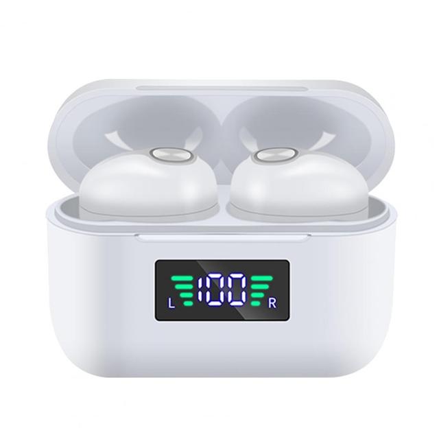 Factory Wholesale jl Chipset BT 5.0 TWS True Wireless Earbuds Digital Display Gaming Headset with Earphones