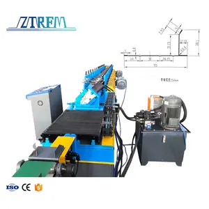 Light Gauge Roll Forming Machine Metal Stud E Track Roll Forming Machine Quilha Roll Forming Machine