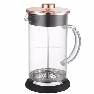 Durable professionnel 350ml Presse Française <span class=keywords><strong>Cafetière</strong></span>, <span class=keywords><strong>verre</strong></span> Transparent <span class=keywords><strong>piston</strong></span> <span class=keywords><strong>à</strong></span> café - Product Image 1