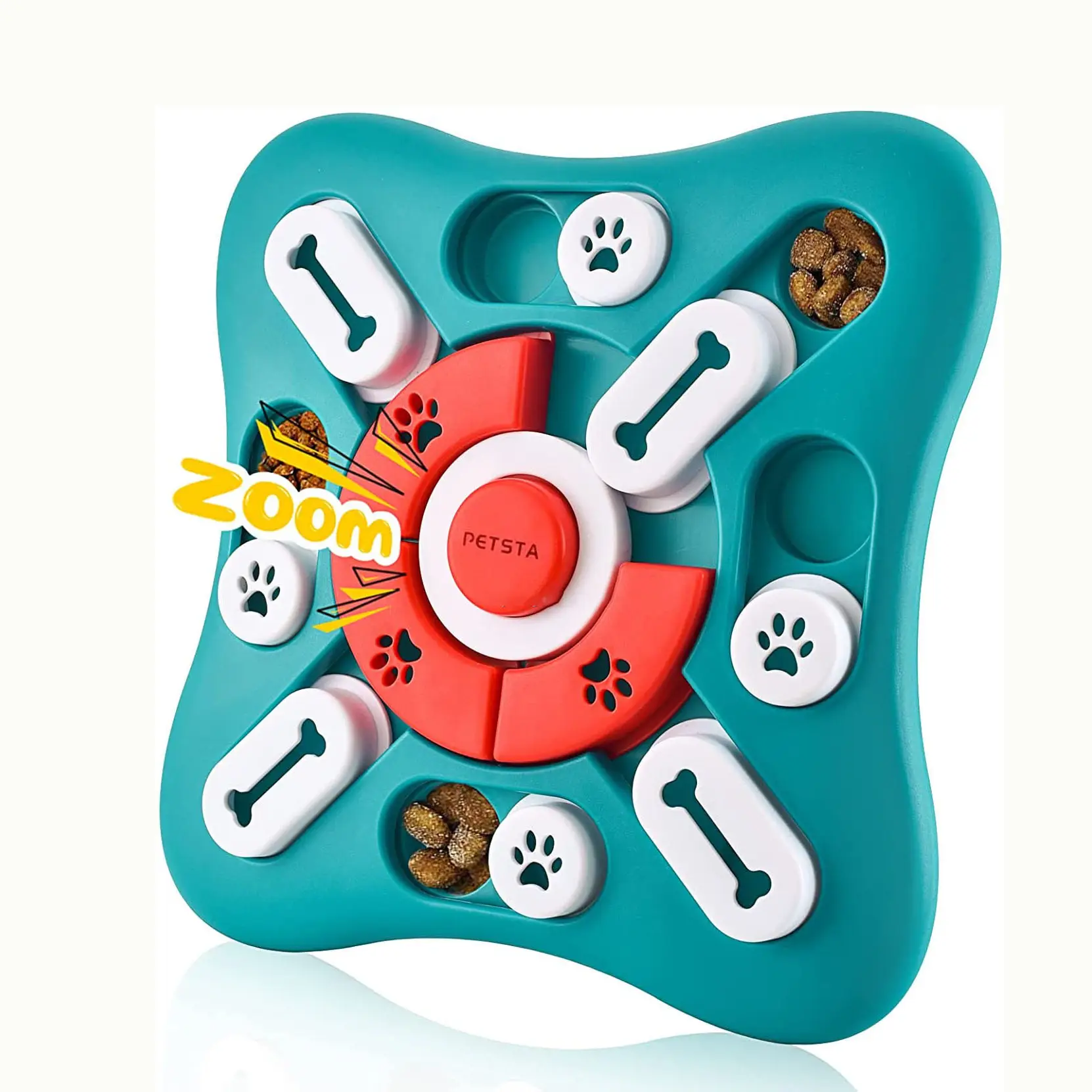 Intelligente Fernbedienung Haustier Puzzle Fütterung Spielzeug Spaß Gehirn stimulierende interaktive Puzzle Hundes pielzeug