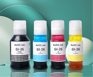 Venta al por mayor de tinta de recarga de escritorio de alta calidad, tinta para impresoras de pigmento Canon MAXIFY GX6020 GX7020 - Product Image 1