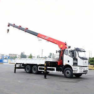 Grue à flèche télescopique hydraulique montée sur camion FAW 6x4 robuste de 12, 16 et 20 tonnes à vendre - Product Image 3