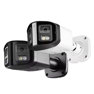 Kamera Keamanan IP POE 4K 8MP Lensa Ganda, Visi Malam, Pelacakan Gerak, Sudut Lebar, CMOS, IP65, Anti-Vandal, Outdoor, SD - Product Image 1