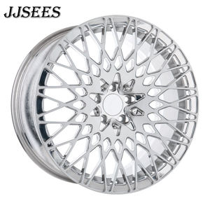 Rines JJSEES para Auto, 1 Pieza, 19 20 21 22 23 24 Pulgadas, Rines 5x120.65 5x114.3 5x112 Pcd, Chapados en Oro, Borde Profundo, Rueda de Aleación Forjada para Chevy - Product Image 2