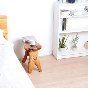 Wabisabi piccola <span class=keywords><strong>panca</strong></span> <span class=keywords><strong>in</strong></span> <span class=keywords><strong>legno</strong></span> naturale per interni/esterni albero ceppo pianta sgabello per bambini artigianato <span class=keywords><strong>legno</strong></span> scatole di <span class=keywords><strong>legno</strong></span> cartelli da parete - Product Image 5