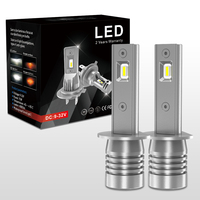 Ampoules de phare LED V10PS de haute qualité H1 H3 H7 H11 avec puces LED CSP 4000LM PCB en cuivre compatible 12V 24V pour phare de voiture LED 6500K