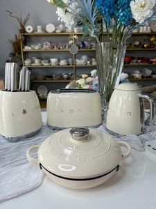 Ensemble de couteaux de cuisine de luxe rétro <span class=keywords><strong>Smeg</strong></span>, 7 pièces, multicolores, en acier inoxydable, pour boutique de détail haut de gamme - Product Image 6