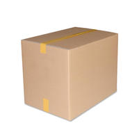 Karton Bergelombang Tahan Air Daur Ulang Kustom Mewah untuk Pengiriman, Pindahan, Pengemasan, dan Pengiriman Barang, Kardus Kuat dengan Embossing Matt