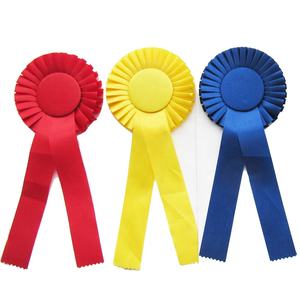 Cintas de Roseta Clásicas Personalizadas de <span class=keywords><strong>Bocho</strong></span>, Premio de Satén y Poliéster para Exhibiciones Caninas y Ecuestres, con Diseño de Logotipo Personalizado Impreso en Offset - Product Image 2