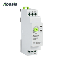 Relais de temporisation réglable AERV-06 AOASIS, relais miniature de temporisation de puissance, AC220V, relais de contrôle industriel à usage général