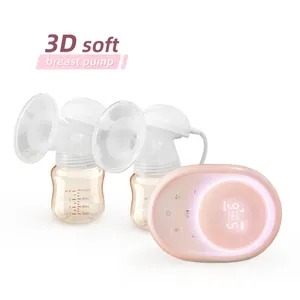 Produk Bayi laris pompa ASI 3D pompa ASI otomatis lembut pompa ASI elektrik harga terbaik