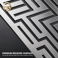 Lame de persienne et profil de pare-soleil en aluminium extrudé architectural 6063-T5 de profil aérodynamique