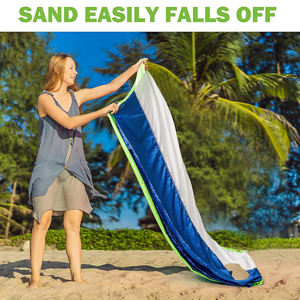 Manta de Playa Portátil, Tapete de Camping para 2-8 Adultos, para Viajes, Senderismo, Picnic, Impermeable, para Hombres y Mujeres, Tapete de Playa Relajante - Product Image 3