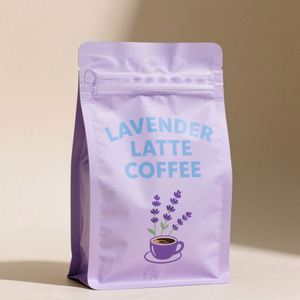 Bolsa de café con fuelle lateral cilíndrica a prueba de humedad impresa en huecograbado de 100g-1kg con cremallera y válvula - Product Image 2