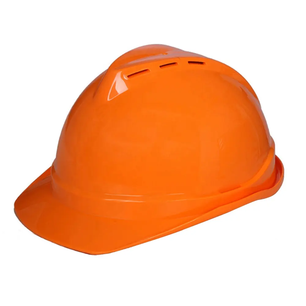 HM2002 V-משמר שוליים מלאים כובע קשיח בטיחות ABS PE מעטפת בנייה תעשייתית קסדת עבודה כרייה עם CE