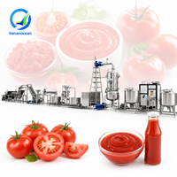 Oceaan Tomatenpuree Productielijn Kleine Schaal Tomatensaus Productielijn Ketchup Maakmachine