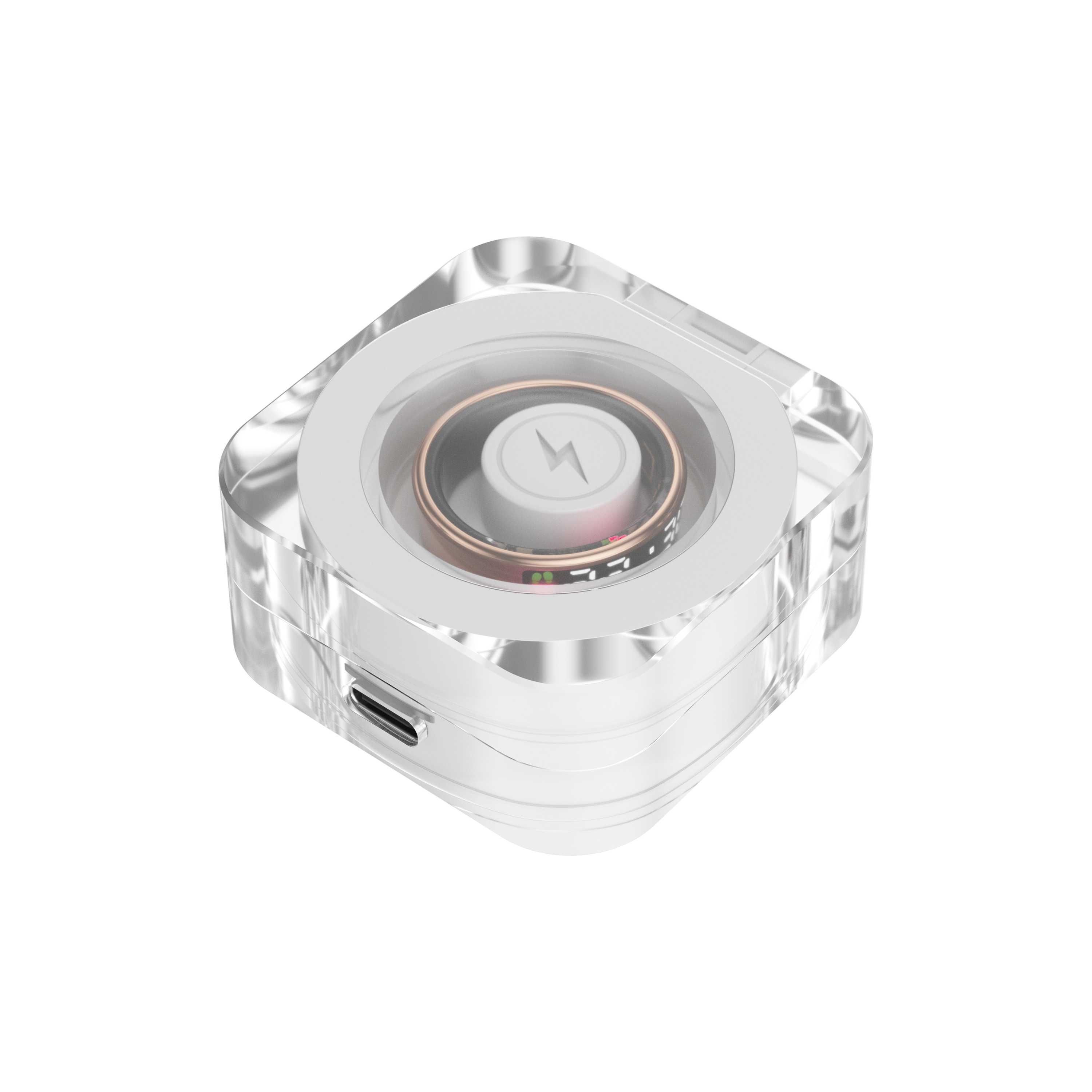 สีดำ + ช่องชาร์จ