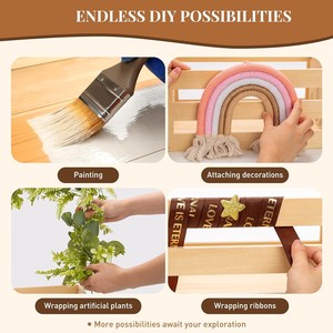 Bằng gỗ bé tắm thùng tủ quần áo sơ sinh mới cha mẹ món quà chào đón cản trở hộp Giỏ bé lưu trữ THÙNG GỖ Hộp Quà Tặng thùng gỗ - Product Image 4