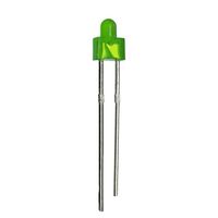 2mm Divers Rond Ovale Led Lumières Diode Dôme-capped Petite Ampoule Led Rouge Vert Bleu Jaune Orange Blanc Eau claire Couleur Diffusée