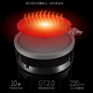 Wilpor Mini Induction Cooker 2000W Electric Heating Portable Hot Plate For Home Use - Product Image 5