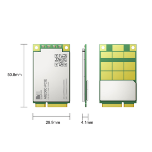 โมดูล PCIe <span class=keywords><strong>5G</strong></span> สำหรับอุตสาหกรรม A8200C-PCIE R16การดาวน์โหลด N78/NSA 4Gbps/N79 band รองรับ Dual SIM ROHS Pre-Certified TEMP - Product Image 1