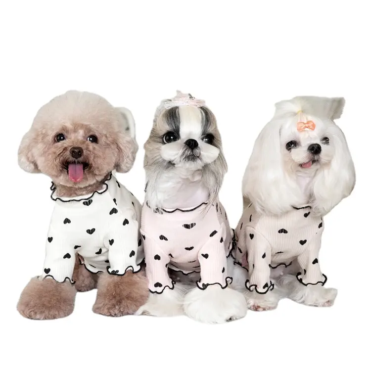 Gemütlicher Herbst warme Haustierbekleidung bequemer Hundemantel Baumwoll-Haustierbekleidung