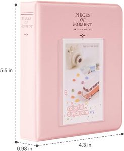 Mini 3-Inch Square PVC Cover <b>Photo</b> <b>Album</b> for Mini12/11/8/9 128 <b>Photos</b> Time Commemorative DIY Picture <b>Album</b> - Product Image 2