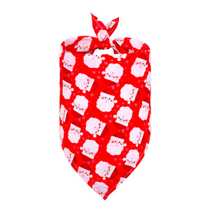 Nœuds papillon et bandanas de Noël pour animaux de compagnie, foulards et bavoirs imprimés en polyester pour chiens, utilisables en toutes saisons, pour les fêtes - Product Image 5