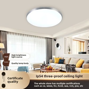 Plafonnier LED Moderne Minimaliste Étanche IP54 Trois-Preuve pour Salon Aluminium Décoration de la Maison pour Entrée Balcon Toilette - Product Image 3
