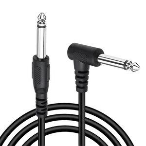 <span class=keywords><strong>1</strong></span> מטר 6.35mm מונו ג'ק <span class=keywords><strong>1</strong></span>/<span class=keywords><strong>4</strong></span> אינץ' כבל TRS גיטרה/מיקרופון/רמקול כבל כלי נגינה זכר לזכר נחושת טהורה ללא חמצן - Product Image 2